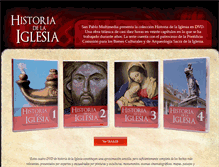 Tablet Screenshot of historiadelaiglesia.sanpablo.es